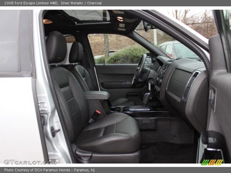 Silver Metallic / Charcoal 2008 Ford Escape Limited 4WD