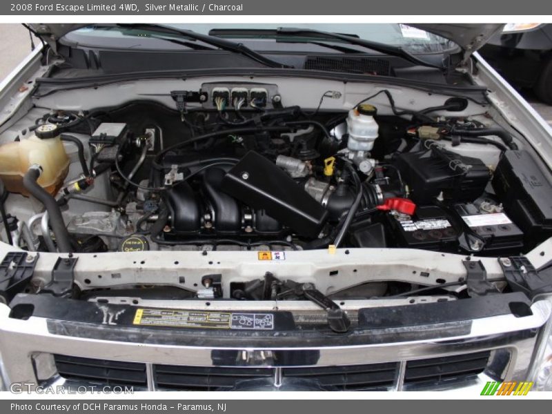 Silver Metallic / Charcoal 2008 Ford Escape Limited 4WD