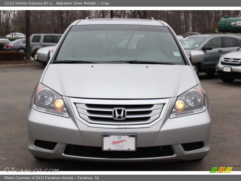 Alabaster Silver Metallic / Gray 2010 Honda Odyssey EX-L