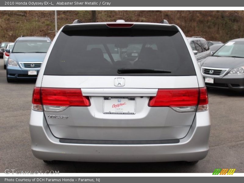 Alabaster Silver Metallic / Gray 2010 Honda Odyssey EX-L