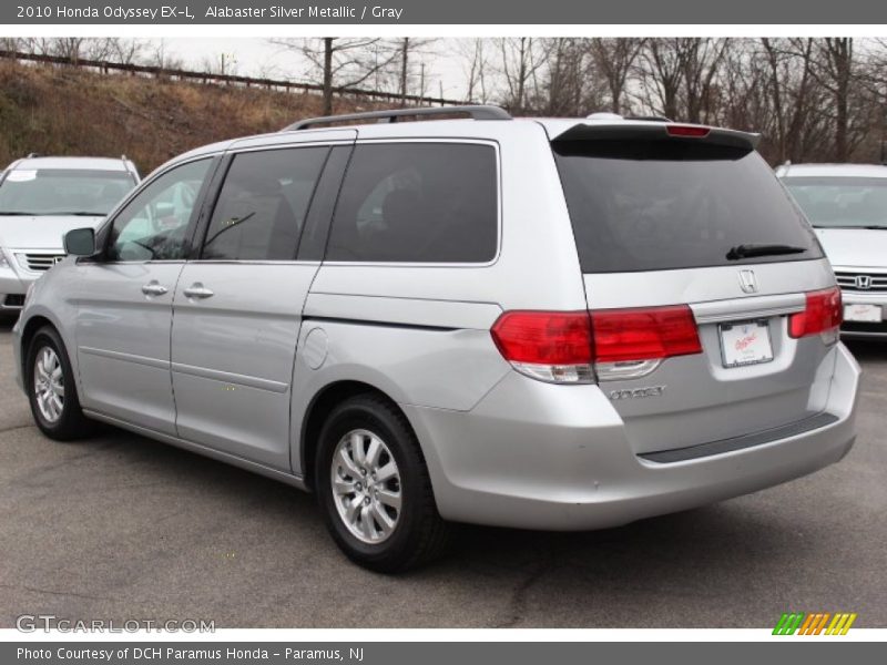 Alabaster Silver Metallic / Gray 2010 Honda Odyssey EX-L