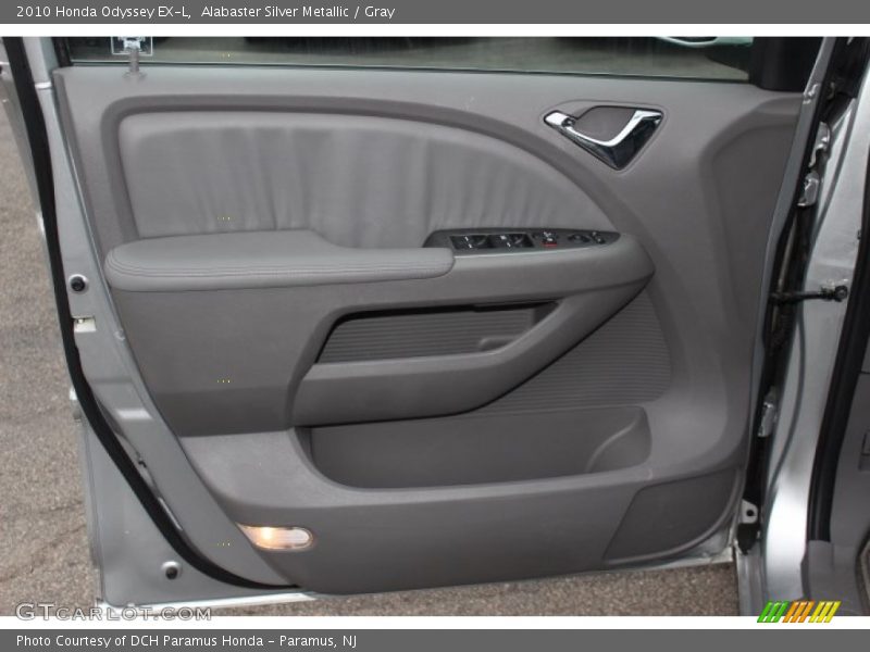 Alabaster Silver Metallic / Gray 2010 Honda Odyssey EX-L
