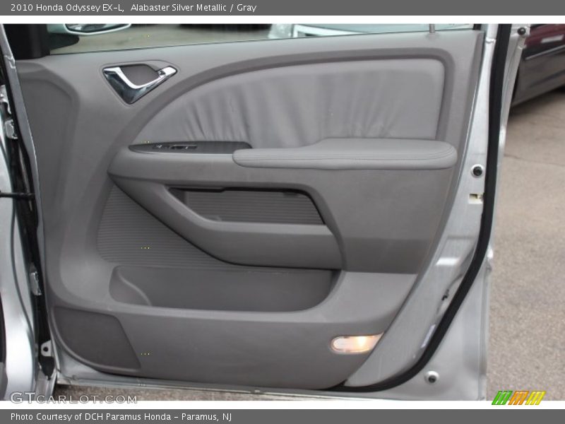 Alabaster Silver Metallic / Gray 2010 Honda Odyssey EX-L