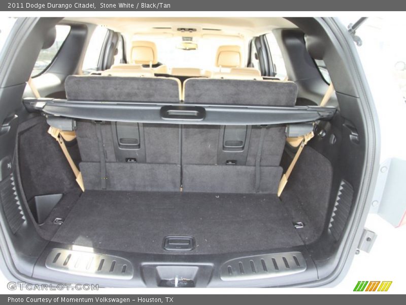 Stone White / Black/Tan 2011 Dodge Durango Citadel