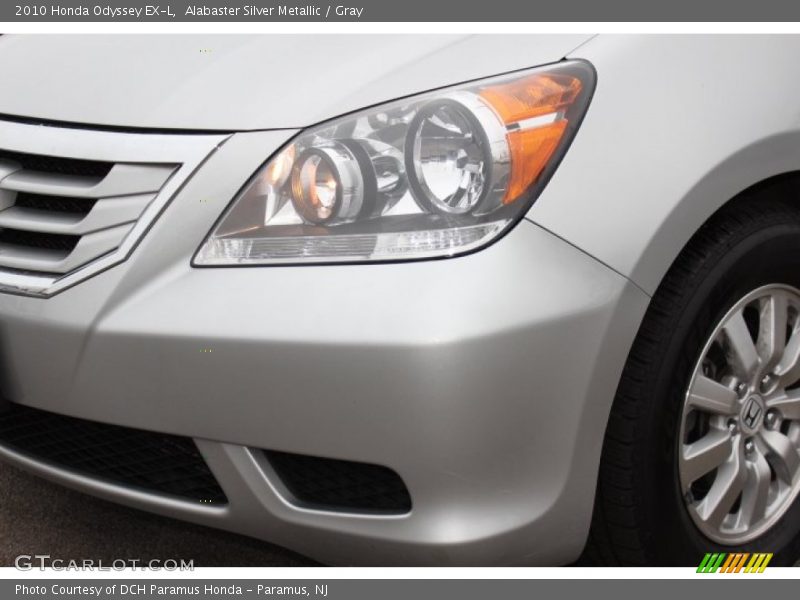 Alabaster Silver Metallic / Gray 2010 Honda Odyssey EX-L