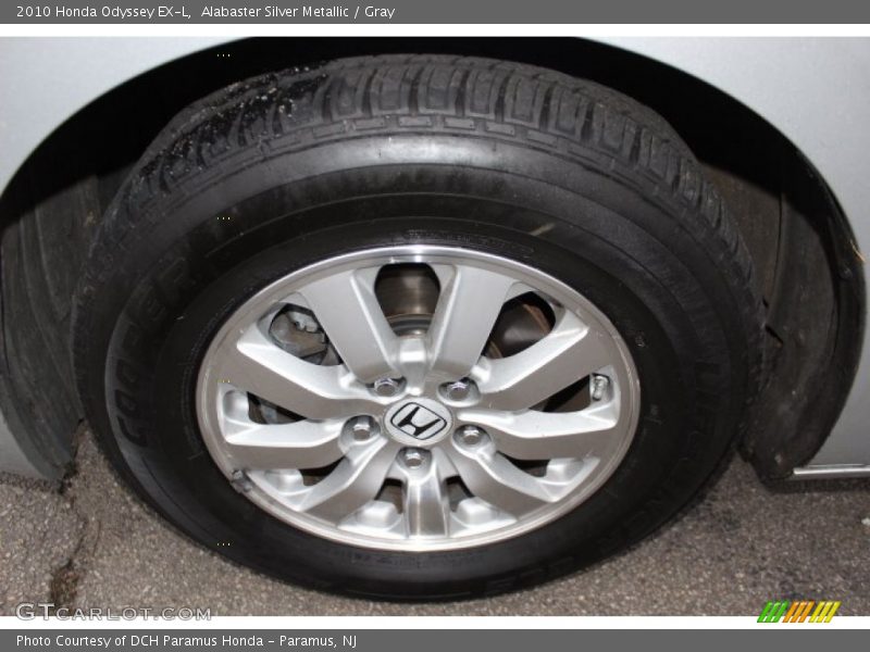Alabaster Silver Metallic / Gray 2010 Honda Odyssey EX-L