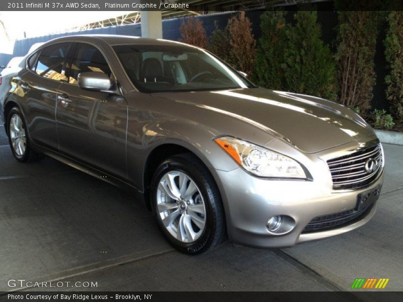 Platinum Graphite / Graphite 2011 Infiniti M 37x AWD Sedan
