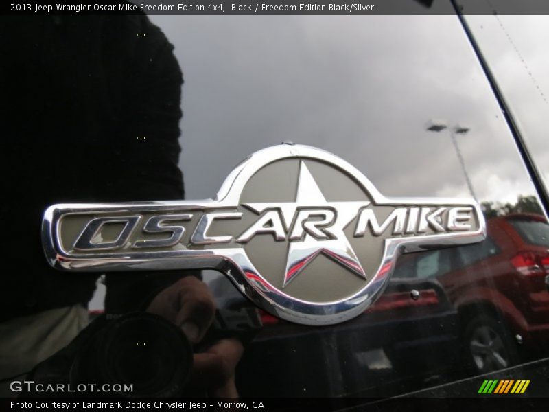 Oscar Mike Badge - 2013 Jeep Wrangler Oscar Mike Freedom Edition 4x4