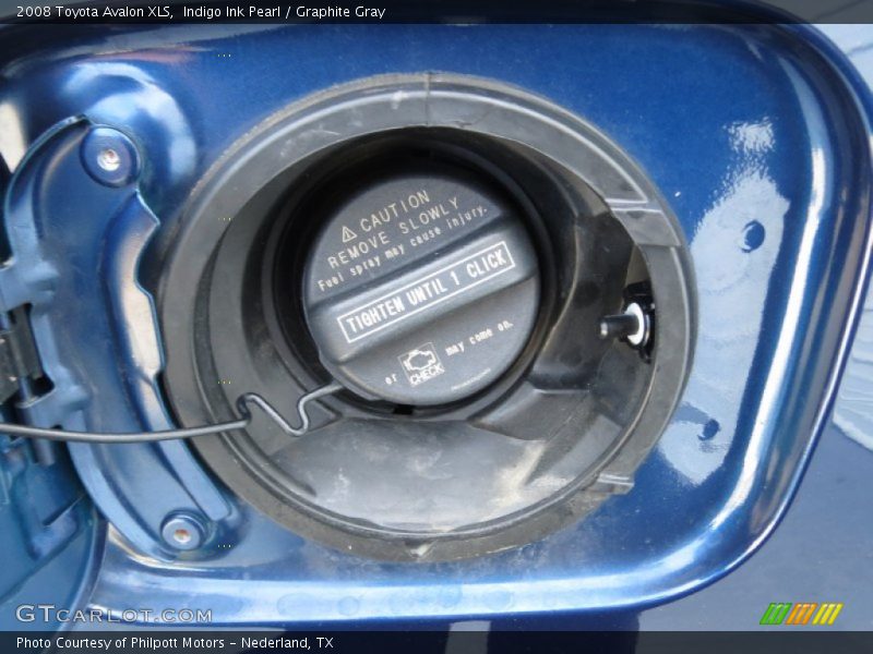Indigo Ink Pearl / Graphite Gray 2008 Toyota Avalon XLS