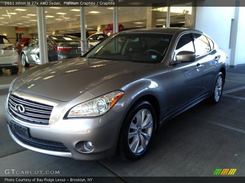 Platinum Graphite / Graphite 2011 Infiniti M 37x AWD Sedan