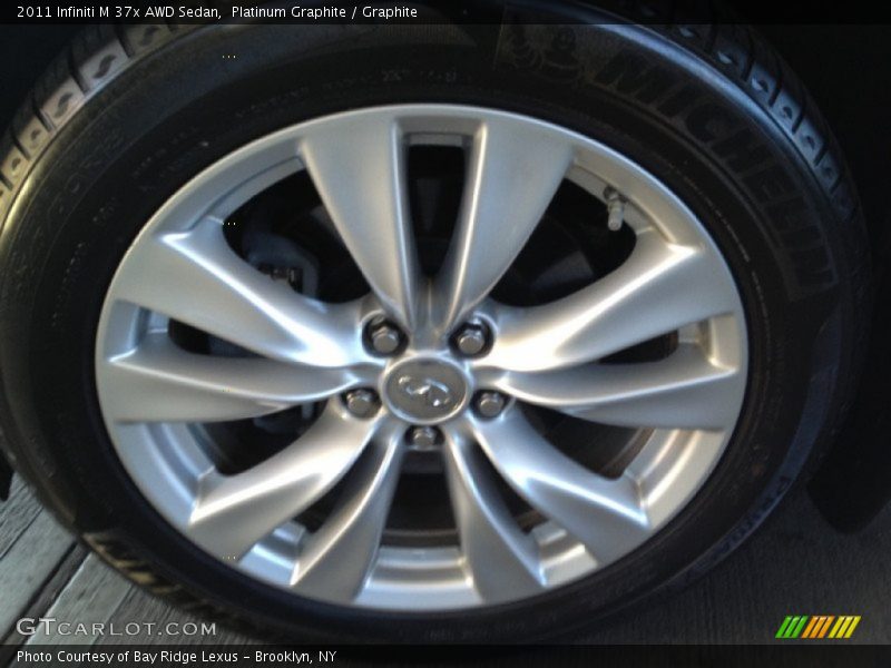 Platinum Graphite / Graphite 2011 Infiniti M 37x AWD Sedan