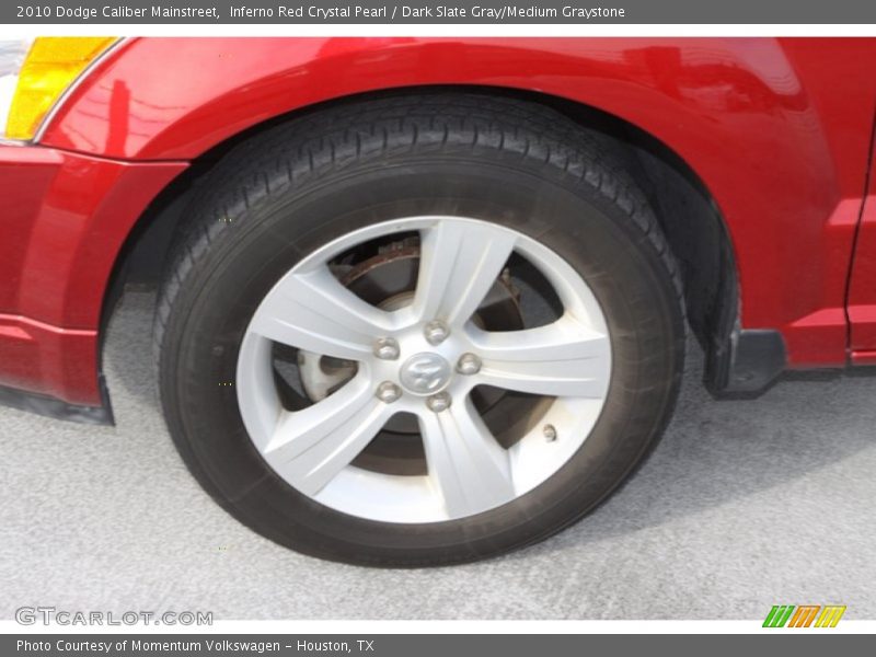 Inferno Red Crystal Pearl / Dark Slate Gray/Medium Graystone 2010 Dodge Caliber Mainstreet