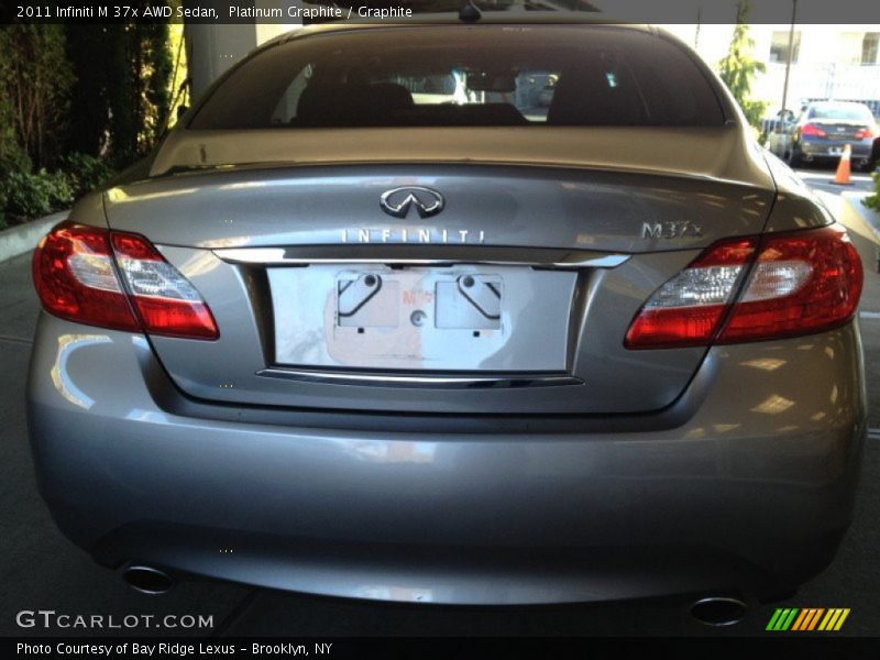 Platinum Graphite / Graphite 2011 Infiniti M 37x AWD Sedan