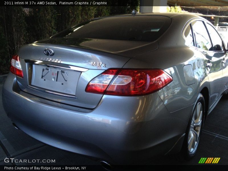 Platinum Graphite / Graphite 2011 Infiniti M 37x AWD Sedan