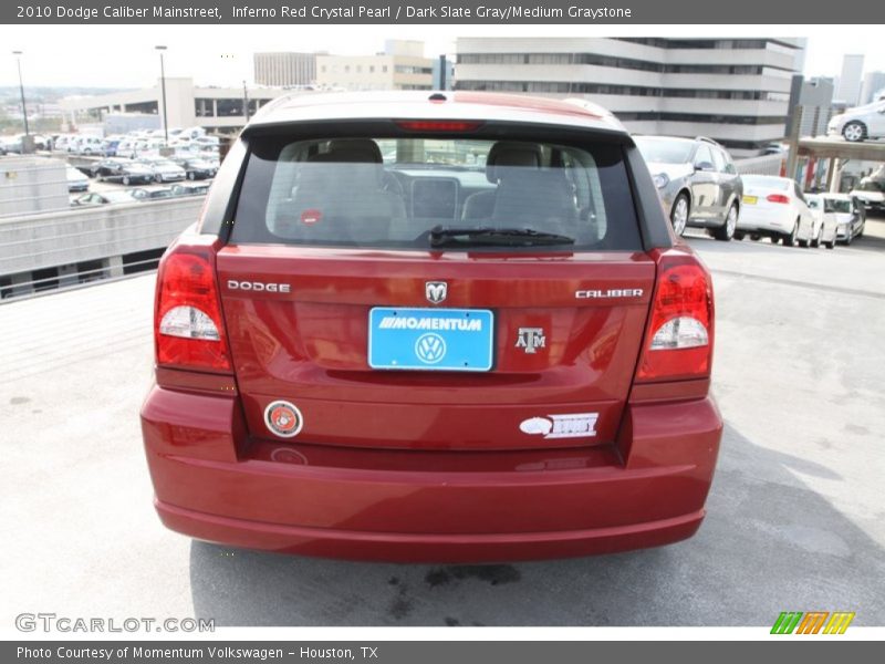 Inferno Red Crystal Pearl / Dark Slate Gray/Medium Graystone 2010 Dodge Caliber Mainstreet