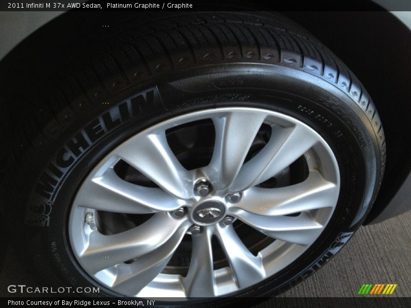 Platinum Graphite / Graphite 2011 Infiniti M 37x AWD Sedan