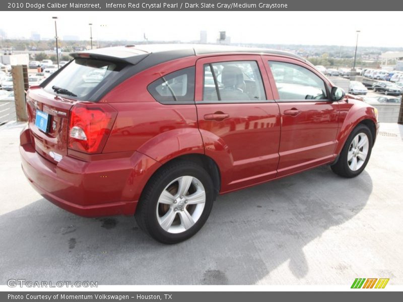 Inferno Red Crystal Pearl / Dark Slate Gray/Medium Graystone 2010 Dodge Caliber Mainstreet