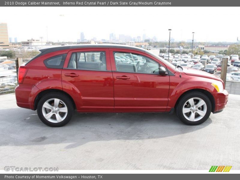 Inferno Red Crystal Pearl / Dark Slate Gray/Medium Graystone 2010 Dodge Caliber Mainstreet