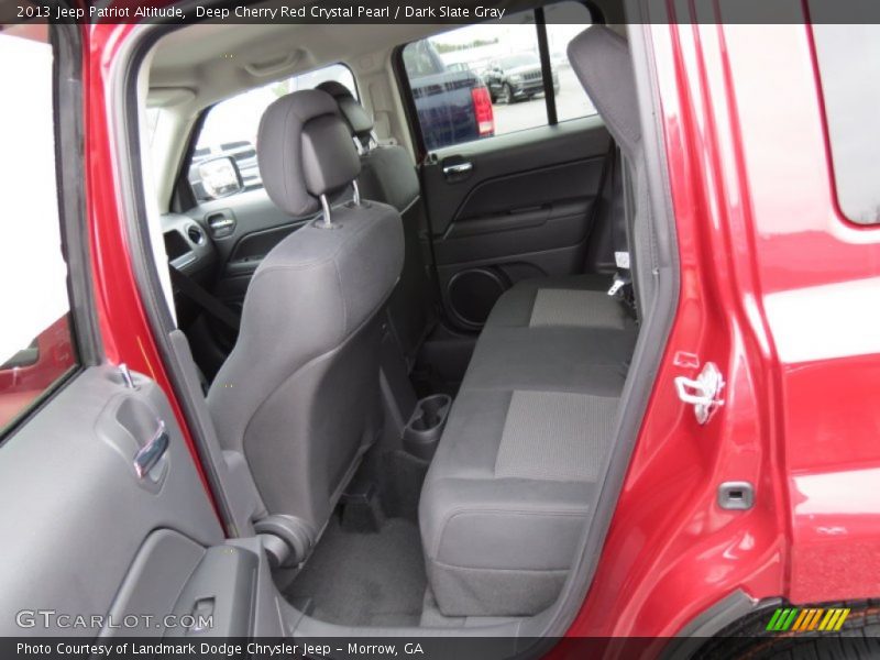 Deep Cherry Red Crystal Pearl / Dark Slate Gray 2013 Jeep Patriot Altitude