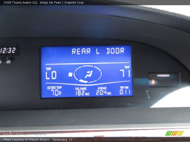 Indigo Ink Pearl / Graphite Gray 2008 Toyota Avalon XLS