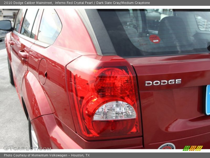 Inferno Red Crystal Pearl / Dark Slate Gray/Medium Graystone 2010 Dodge Caliber Mainstreet