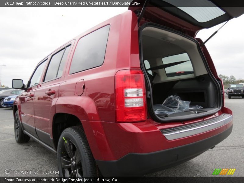 Deep Cherry Red Crystal Pearl / Dark Slate Gray 2013 Jeep Patriot Altitude