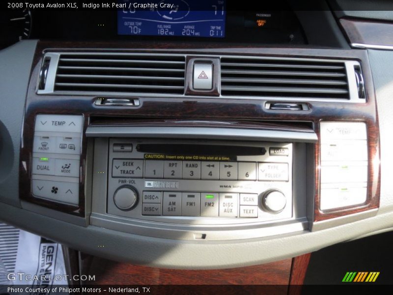 Indigo Ink Pearl / Graphite Gray 2008 Toyota Avalon XLS