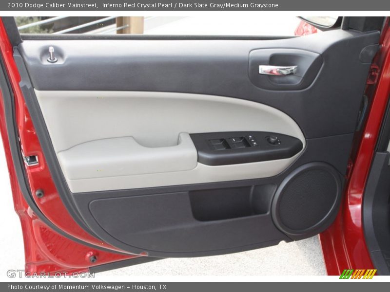 Inferno Red Crystal Pearl / Dark Slate Gray/Medium Graystone 2010 Dodge Caliber Mainstreet