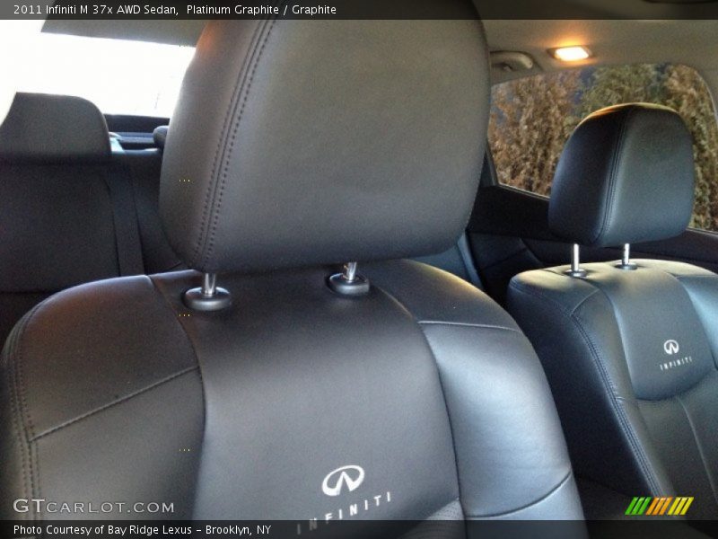 Platinum Graphite / Graphite 2011 Infiniti M 37x AWD Sedan