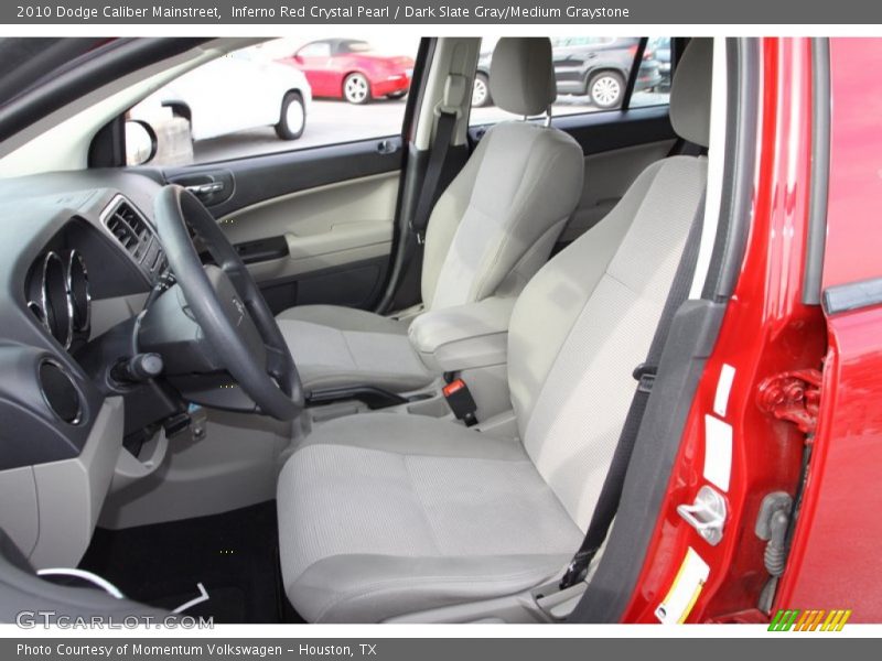 Front Seat of 2010 Caliber Mainstreet