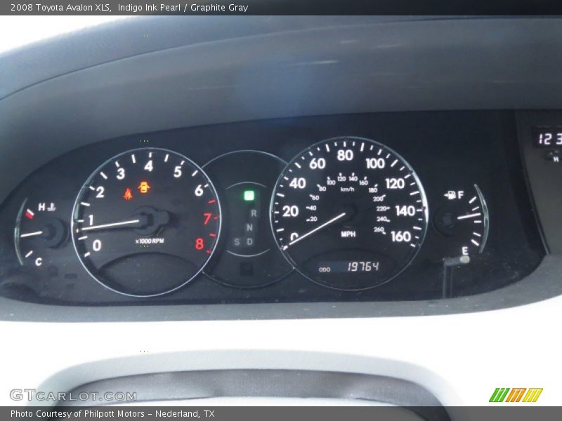 Indigo Ink Pearl / Graphite Gray 2008 Toyota Avalon XLS