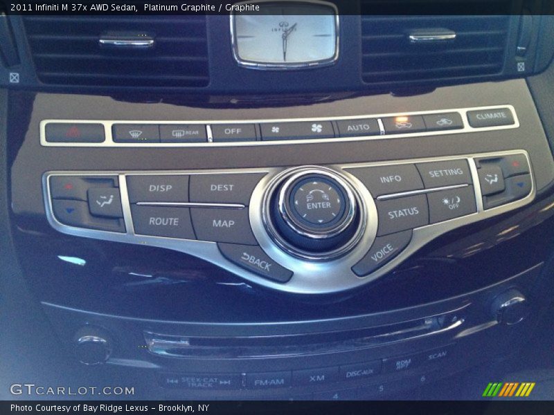 Platinum Graphite / Graphite 2011 Infiniti M 37x AWD Sedan