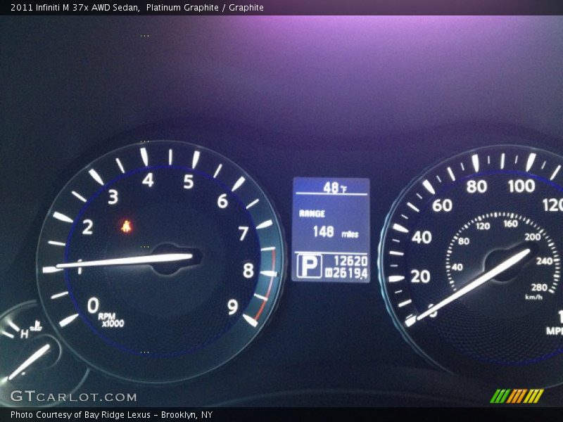 Platinum Graphite / Graphite 2011 Infiniti M 37x AWD Sedan