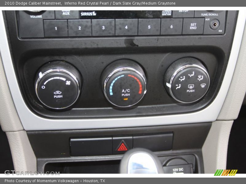 Inferno Red Crystal Pearl / Dark Slate Gray/Medium Graystone 2010 Dodge Caliber Mainstreet