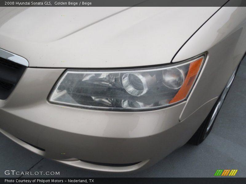 Golden Beige / Beige 2008 Hyundai Sonata GLS