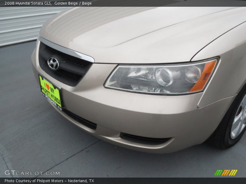 Golden Beige / Beige 2008 Hyundai Sonata GLS