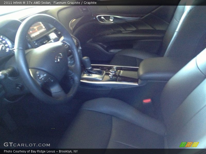 Platinum Graphite / Graphite 2011 Infiniti M 37x AWD Sedan