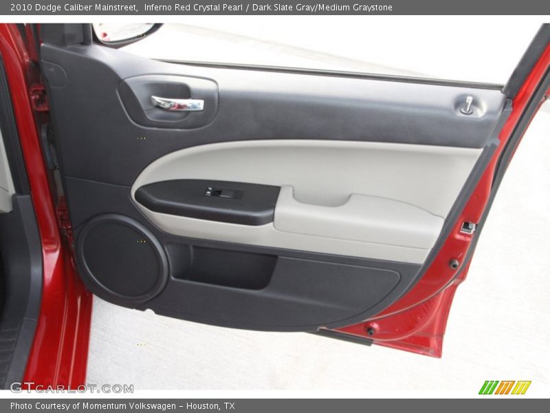 Inferno Red Crystal Pearl / Dark Slate Gray/Medium Graystone 2010 Dodge Caliber Mainstreet