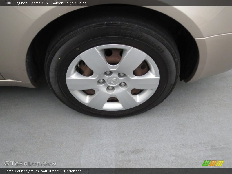 Golden Beige / Beige 2008 Hyundai Sonata GLS