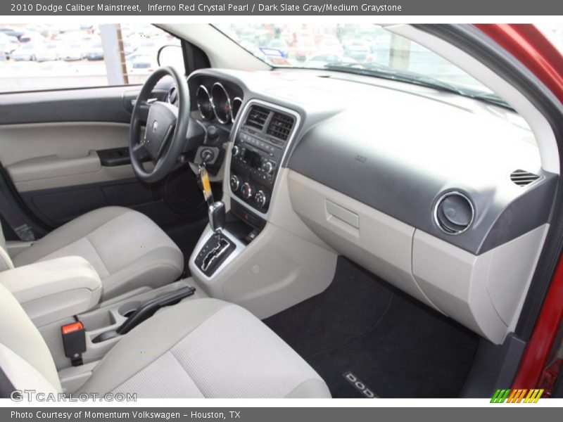 Inferno Red Crystal Pearl / Dark Slate Gray/Medium Graystone 2010 Dodge Caliber Mainstreet