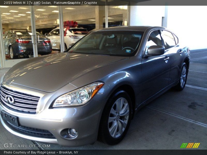 Platinum Graphite / Graphite 2011 Infiniti M 37x AWD Sedan