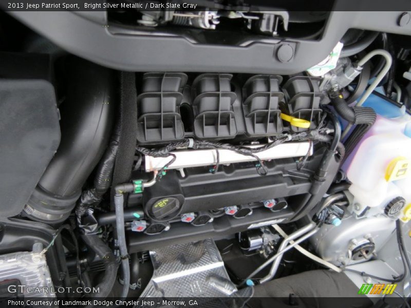 Bright Silver Metallic / Dark Slate Gray 2013 Jeep Patriot Sport