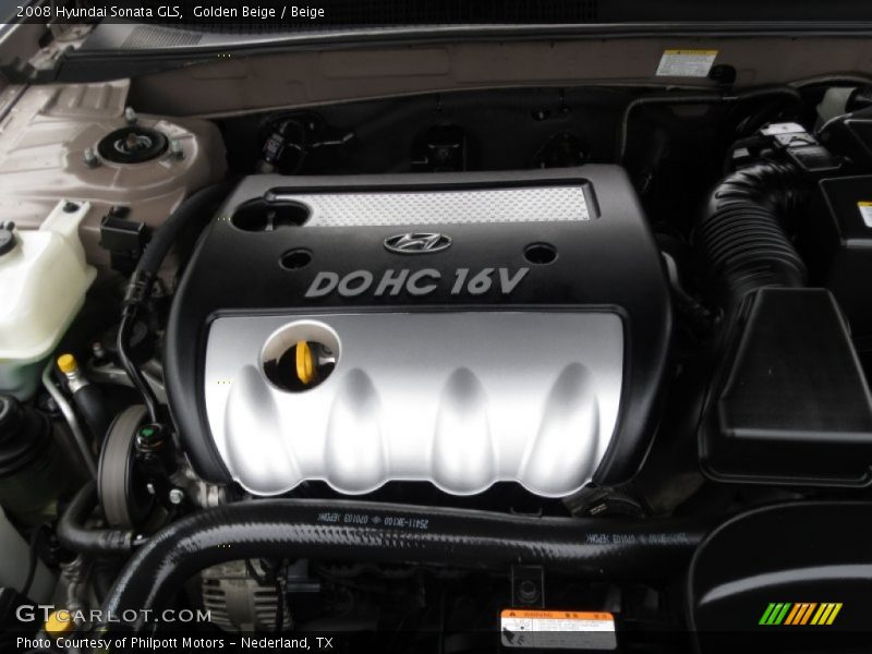 Golden Beige / Beige 2008 Hyundai Sonata GLS
