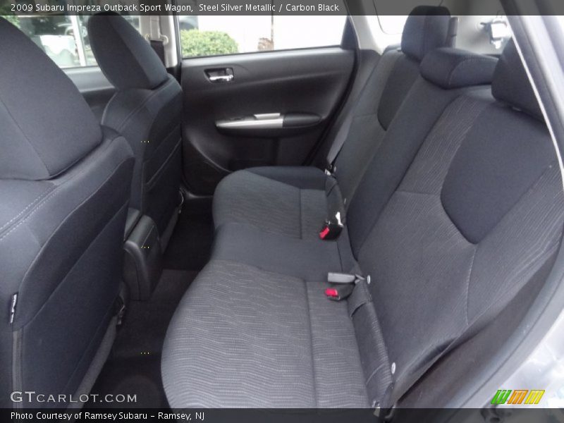 Steel Silver Metallic / Carbon Black 2009 Subaru Impreza Outback Sport Wagon