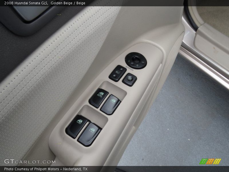 Golden Beige / Beige 2008 Hyundai Sonata GLS