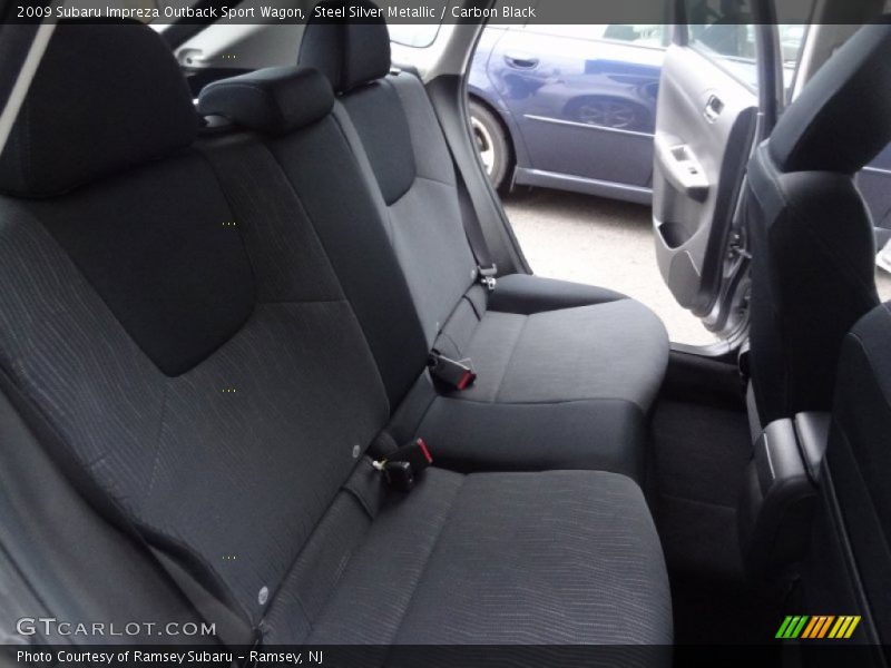 Steel Silver Metallic / Carbon Black 2009 Subaru Impreza Outback Sport Wagon