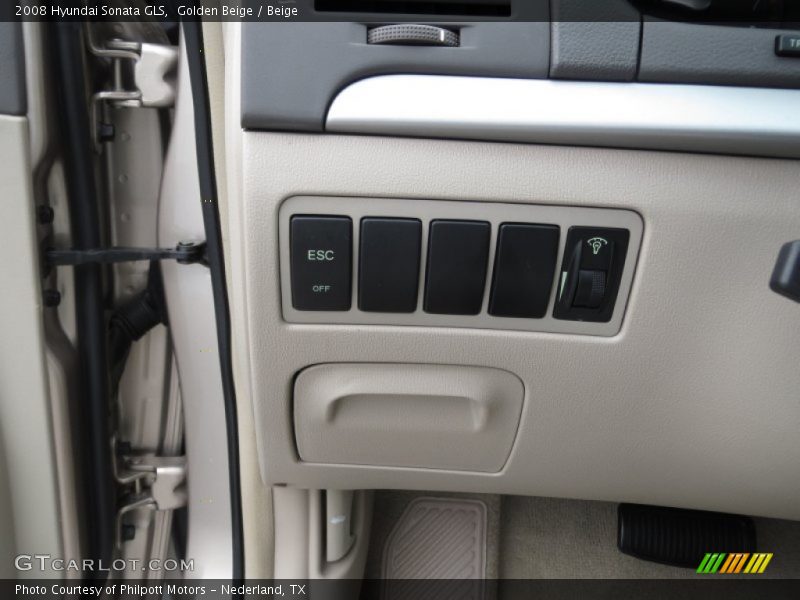 Golden Beige / Beige 2008 Hyundai Sonata GLS