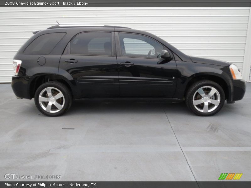 Black / Ebony 2008 Chevrolet Equinox Sport