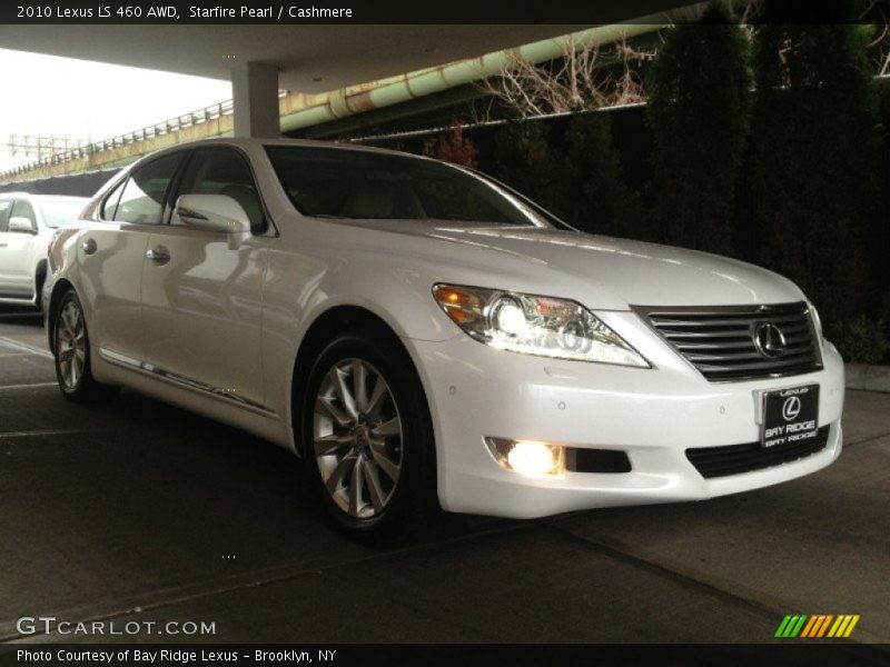 Starfire Pearl / Cashmere 2010 Lexus LS 460 AWD