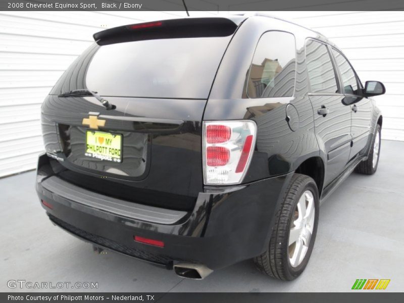 Black / Ebony 2008 Chevrolet Equinox Sport